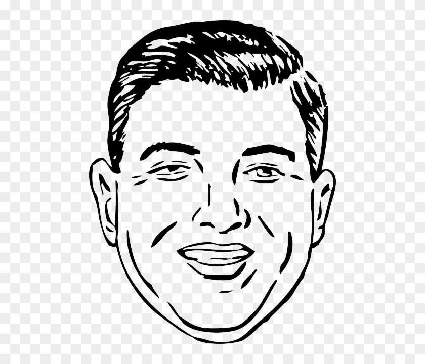 Double Chin Has A Kybella Solution - Face Clip Art - Png Download #4476586