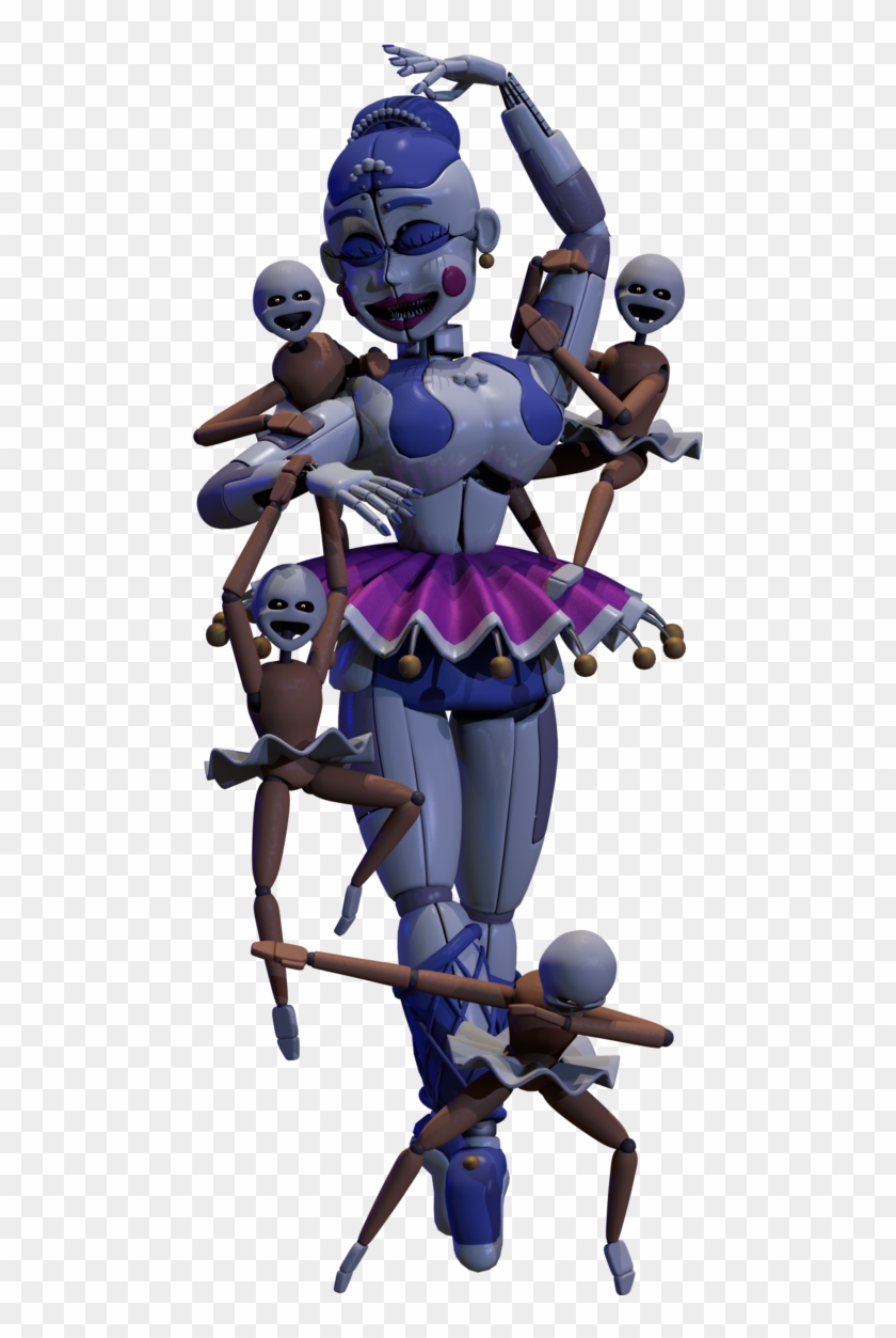 Ennard Full Body Spoilers By Joltgametravel-dakcch9 - Ballora Five Nights At Freddy's Clipart