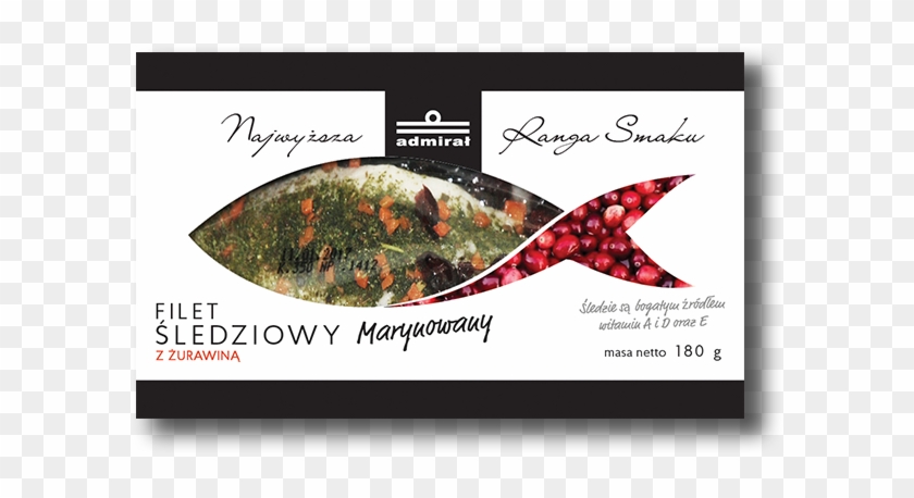 Marinated Herring Fillets With Cranberries - Salmon Clipart
