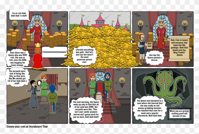 The Story Of Whoever Was In This Storyboard - Cartoon Clipart
