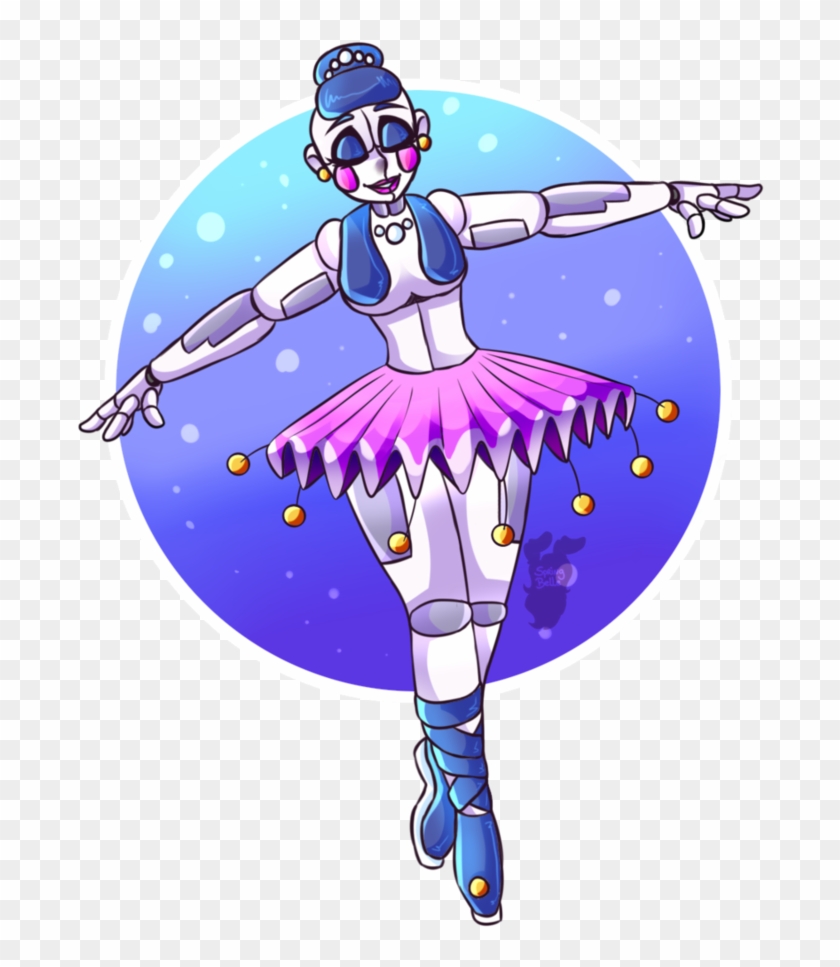 Pixels Drawing Fnaf - Five Nights At Freddy's: Sister Location Clipart
