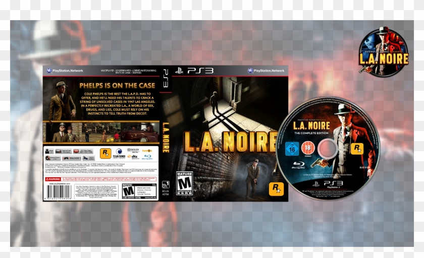 Noire The Complete Edition Ps3 Download - Pc Game Clipart #4477781