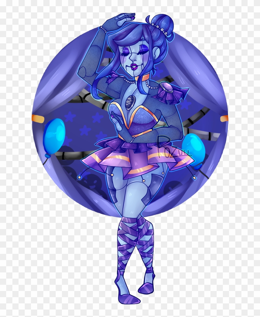 The Beautiful Ballora Sister Location Ballora Fanart Clipart Pikpng