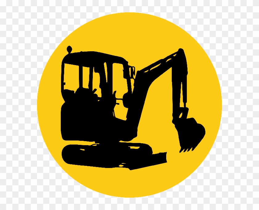 Png Library Download Bobcat Clipart Realistic - Mini Digger Clipart Transparent Png