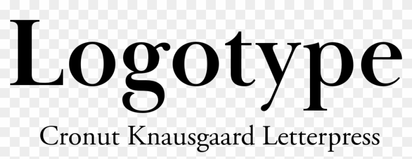 Logo Pair Baskerville Display Pt Display Bold Garamond - Graphics Clipart #4479313