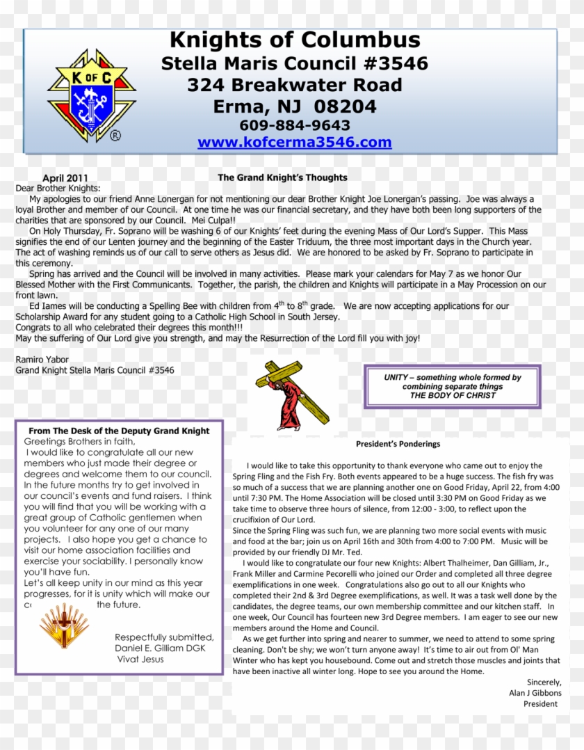 Knights Of Columbus Clipart #4479371