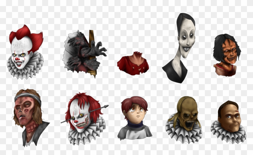 It Fear By Hookls Film 2017, It The Clown, Stephen - Alvin Marsh It 2017 Clipart