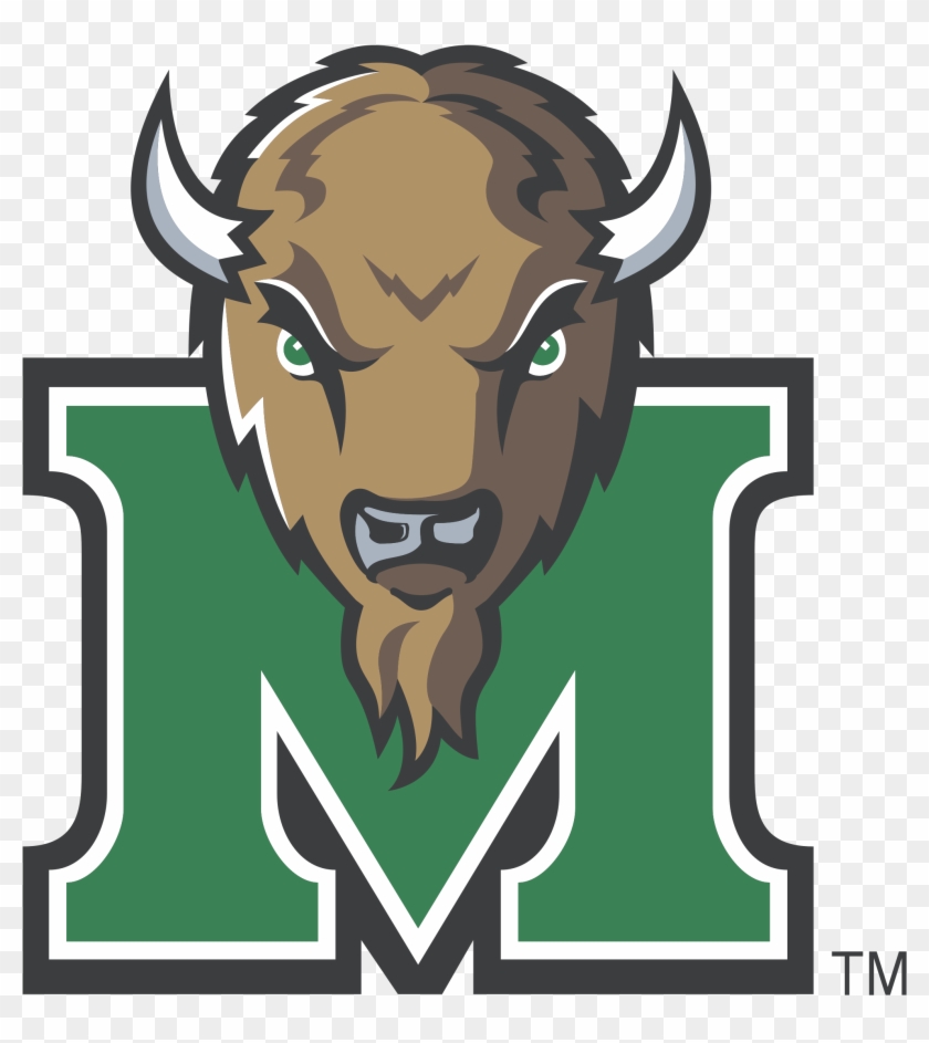 Marshall Herd Logo Png Transparent - Marshall Thundering Herd Logo Clipart #4479436