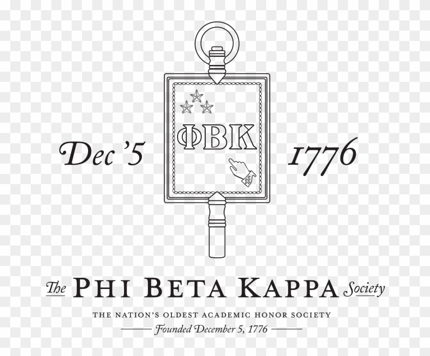 Phi Beta Kappa - Pbk National Honors Society Logo Clipart