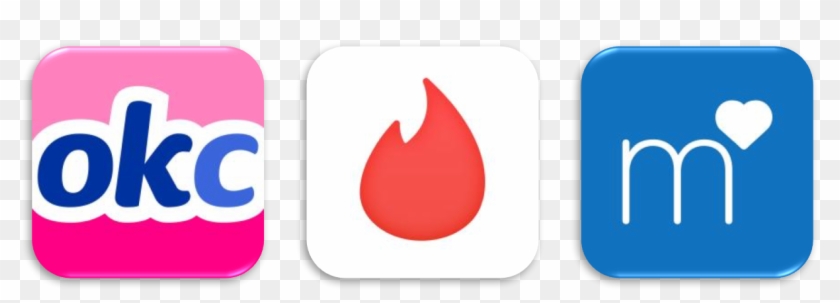 Okcupid, Tinder And Match Represent A Few Of The Apps - Okcupid Icon Clipart #4479816