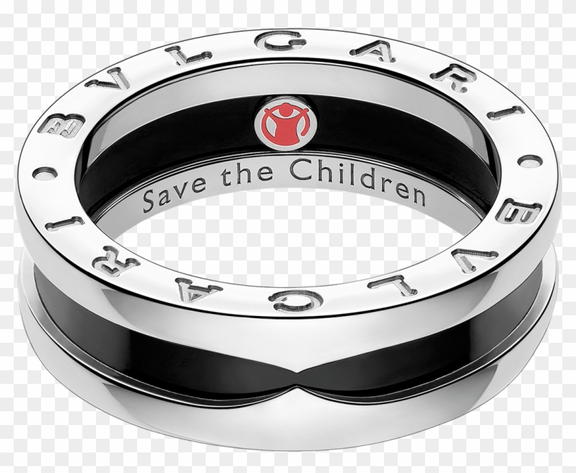 Save The Children One-band Sterling Silver Ring With - Bvlgari Mens Wedding Rings Clipart #4480211