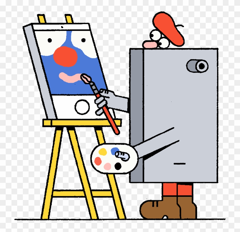 Https - //cdn - Okccdn - Png/home Painter@2x - Png - Cartoon Clipart #4480444