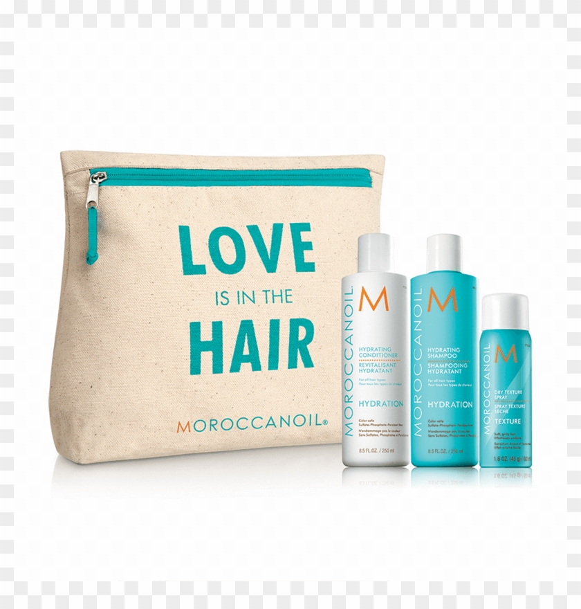 Love Is In The Hair Png - Moroccan Oil Shampoo And Conditioner Gift Set Clipart #4480537