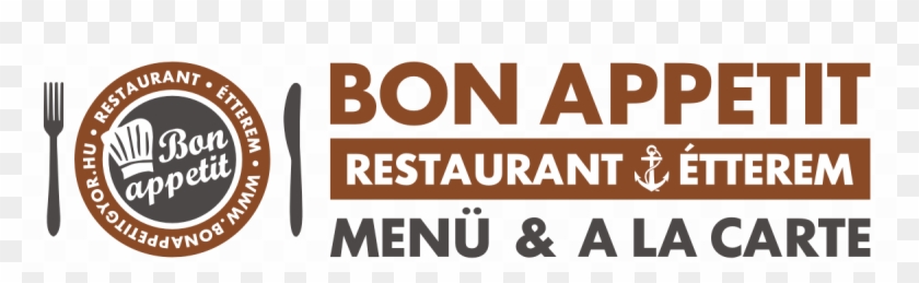 Hu • Bon Appetit Győr Étterem • Restaurant - Bon Appetit Restaurant Logo Clipart