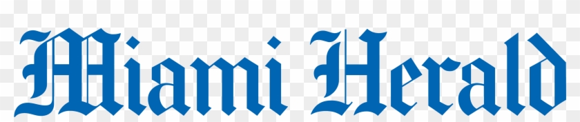 Miami Herald Logo, Wordmark - Miami Herald Clipart #4481057