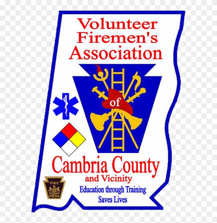 Cambria Volunteer Fire Association - Cambria County Fire School Clipart #4481885