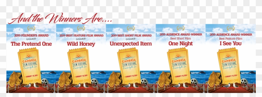 Cambria Film Festival Logo - Banner Clipart