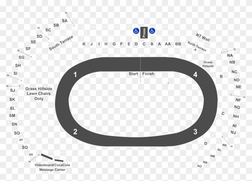 Vip Packages For Nascar Camping World Truck Series - Camping At Eldora Speedway Clipart