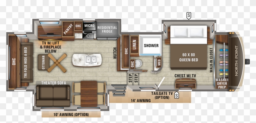 Full Size Of Camping World Awning 2019 North Point - 381dlqs 2019 North Point Clipart #4482260