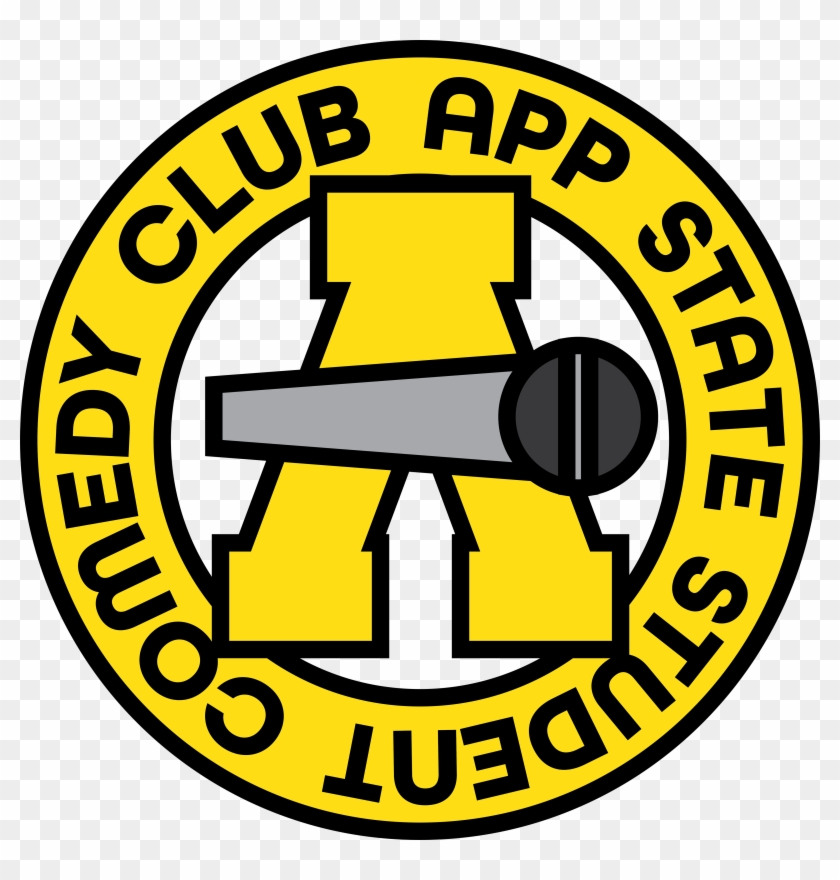 App State Comedy Club Identity - Riverbank High School Logo Clipart #4482570