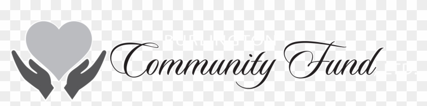 Burlington Community Fund - Calligraphy Clipart