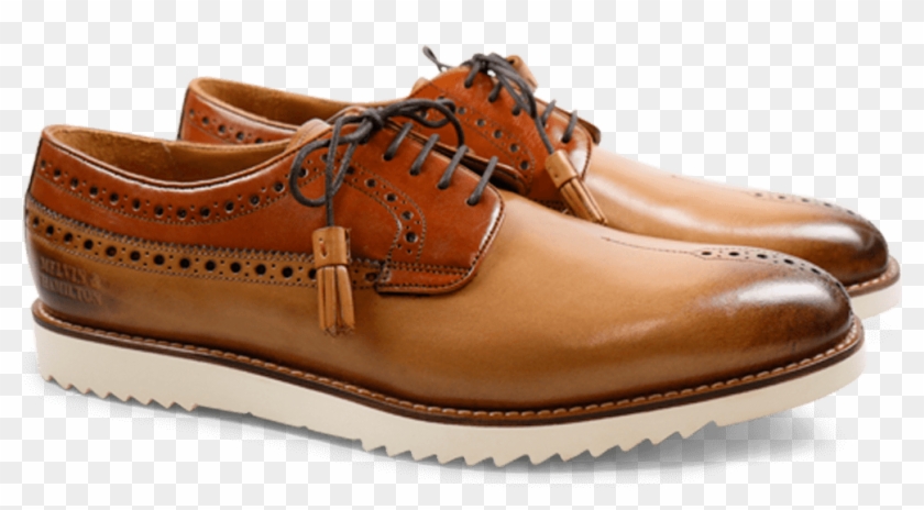 Derby Shoes Peter 2 Brilliant Crust Beige Tan Tassel - Leather Clipart #4483431