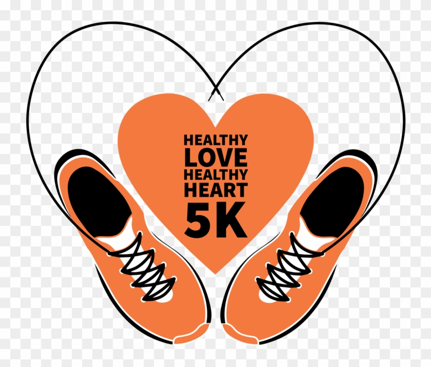 Ywca's Healthy Love Healthy Heart 5k - Heart Clipart #4483834