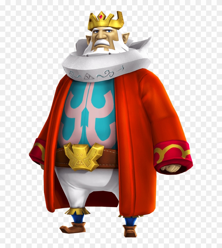 King-daphnes Pose - Legend Of Zelda King Clipart #4484194