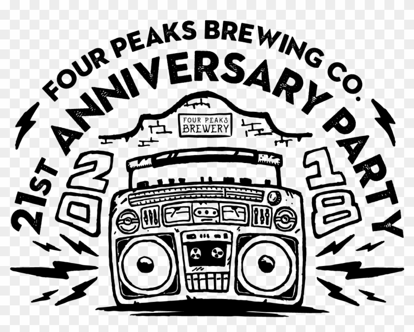 Four Peaks' 21st Anniversary Party - Four Peaks All American Rejects Clipart #4484430