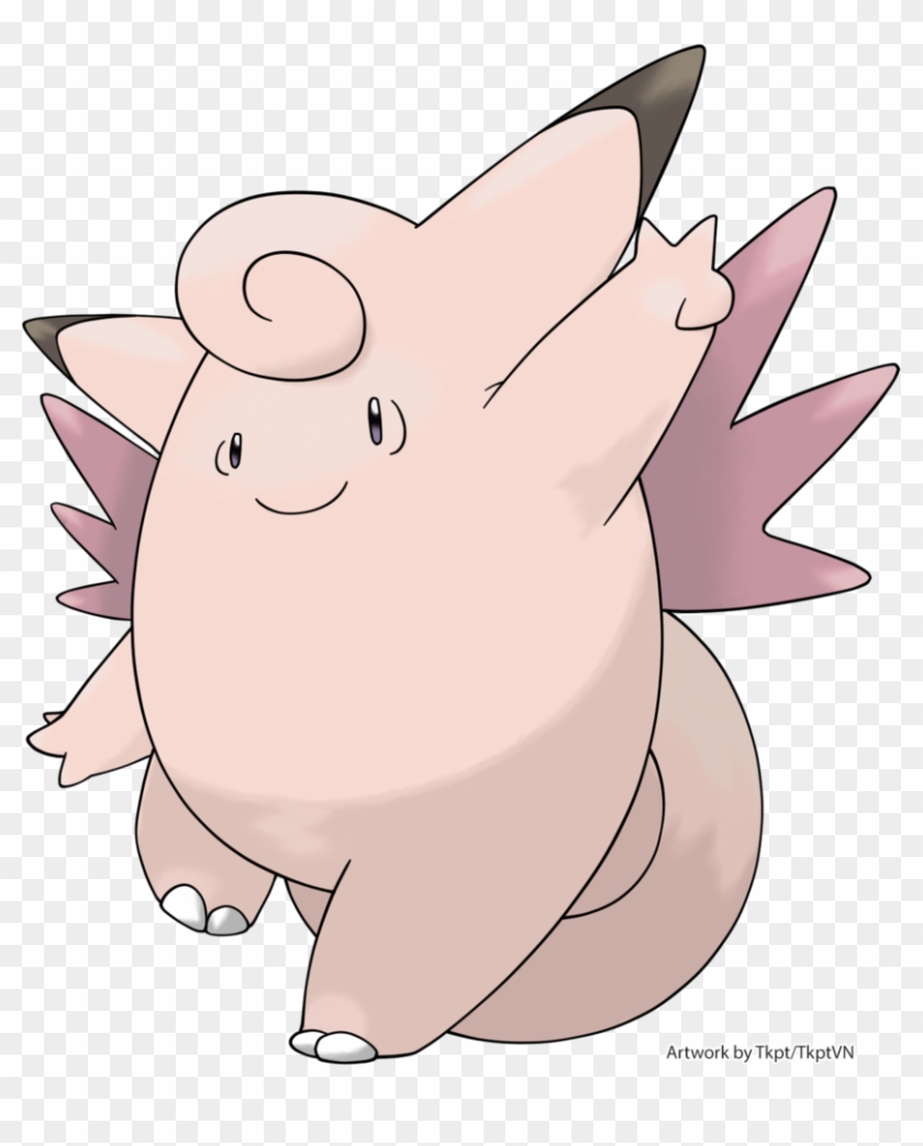 Clefable Png - Cartoon Clipart
