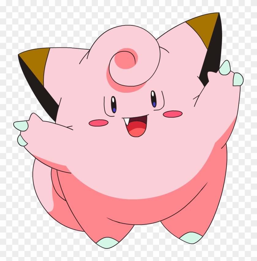 Pokemon Shiny Clefairy Is A Fictional Character Of - Clefairy Transparent Clipart