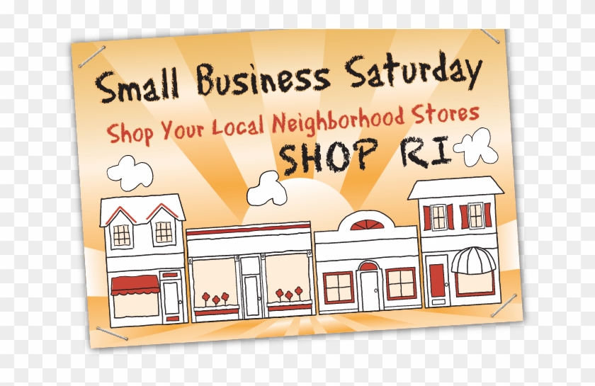 Shop Local Small Business Saturday Clipart #4484941