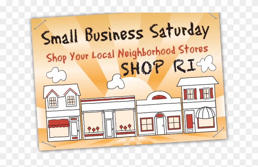 Shop Local Small Business Saturday Clipart