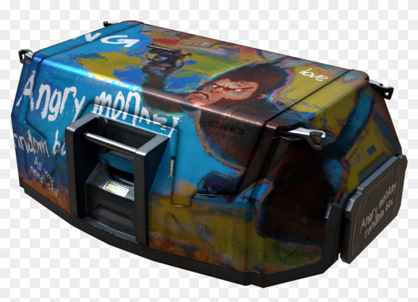 Randombox Angrymonkey - Machine Clipart #4485027