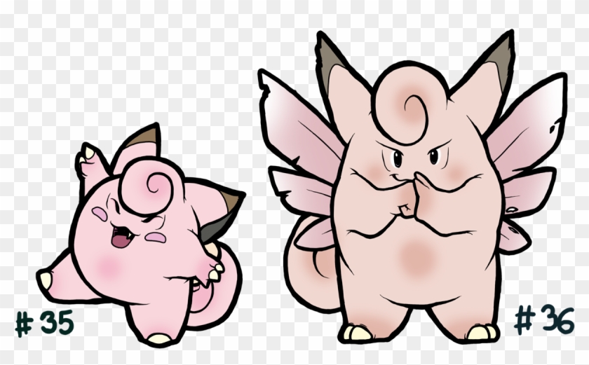 Max The Clefairy - Cartoon Clipart