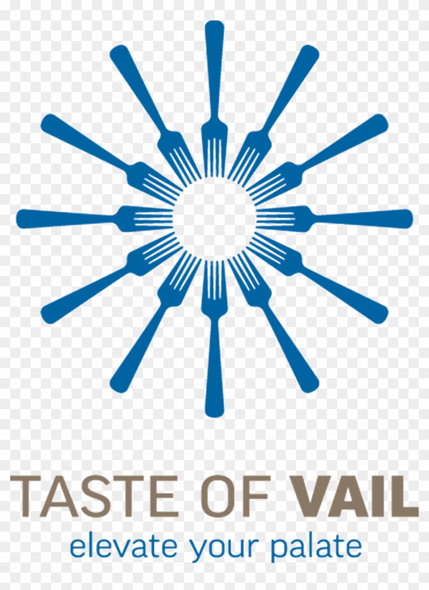 The Taste Of Vail - Fork In The Road Foods Logo Clipart #4485557