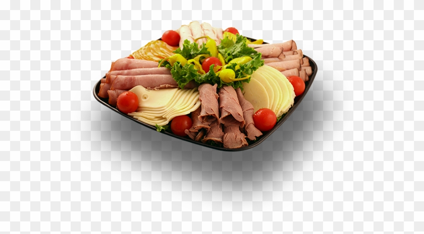 Classic 4 Plus 4 Meat And Cheese Tray - Roast Beef Clipart