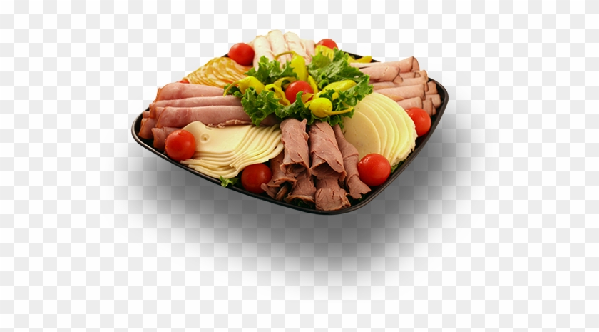 Classic 4 Plus 4 Meat And Cheese Tray - Roast Beef Clipart #4485886