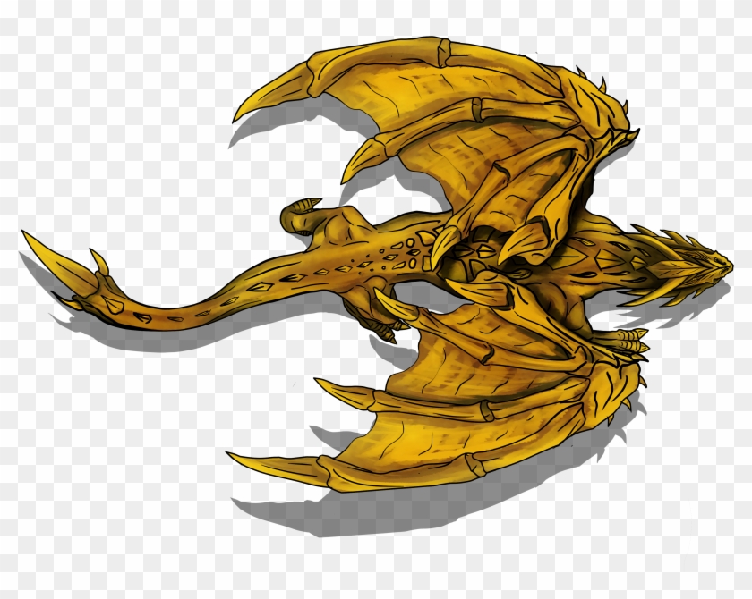 Gold Dragon Token Roll20 , Png Download - Gold Dragon Token Roll20 Clipart