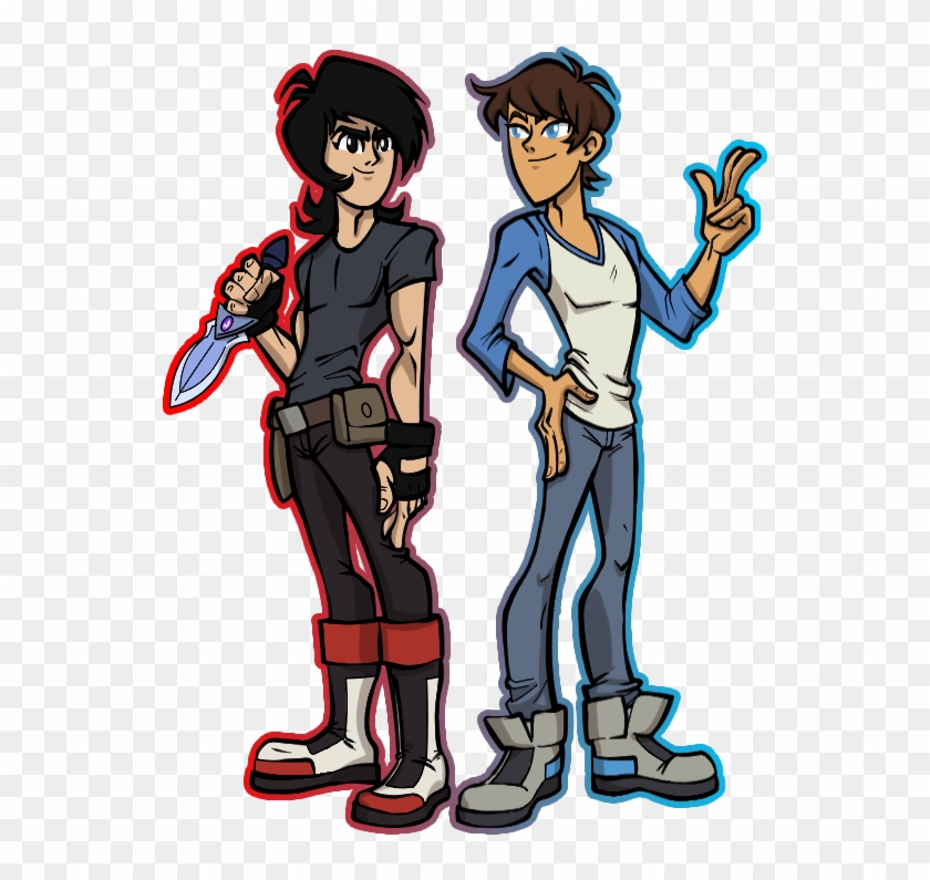 Symbiotic Voltron Klance - Cartoon Clipart