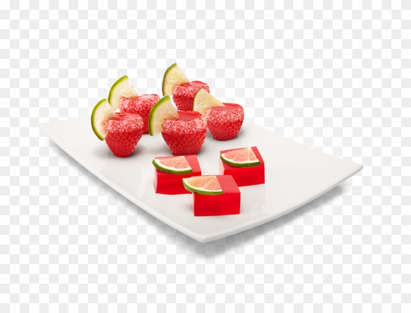 Strawberry Margarita Jelly Shots - Strawberry Clipart