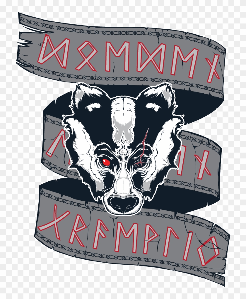 Badgers Will Eat Several Hundred Earthworms And Insects - Graphic Design Clipart