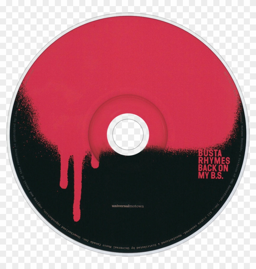 Busta Rhymes Back On My B - Busta Rhymes Back On My Bs Cd Clipart #4486820