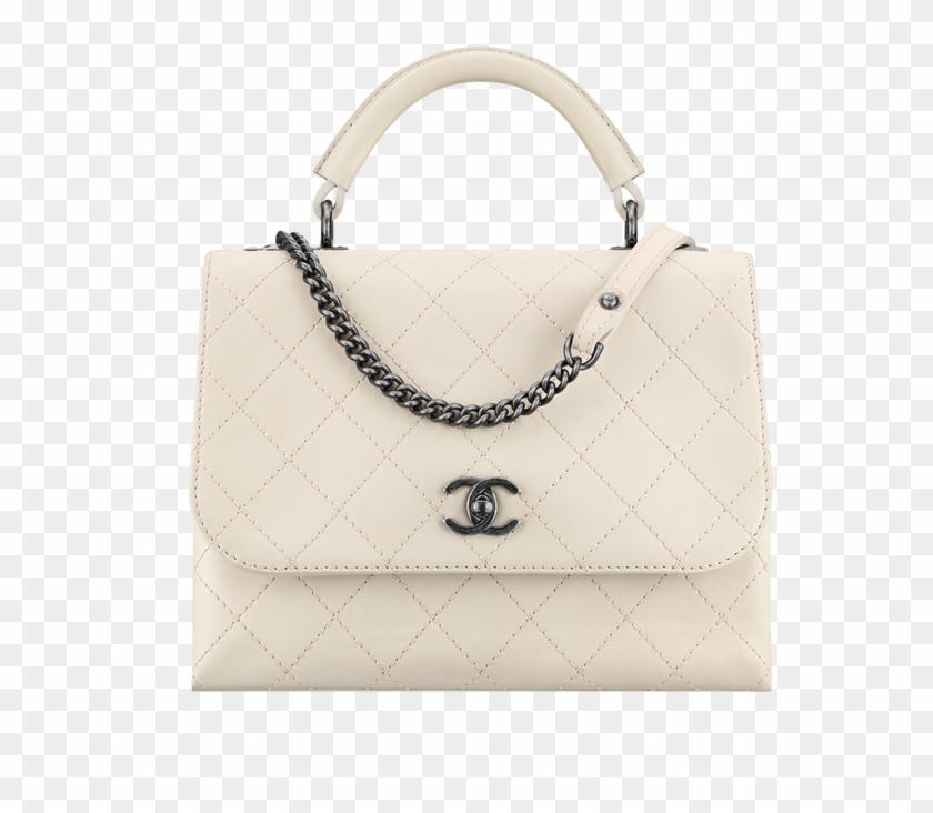 Bolsa Com Alça, Couro De Novilho-marfim - กระเป๋า ชา แน ล Png Clipart