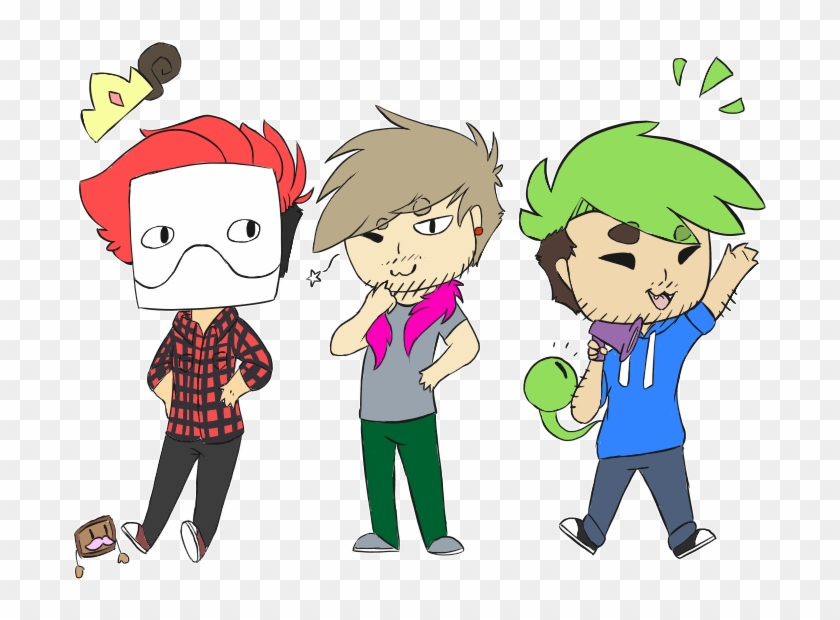 Art Sushi Art Pewdiepie Markiplier Jacksepticeye King - Cartoon Clipart