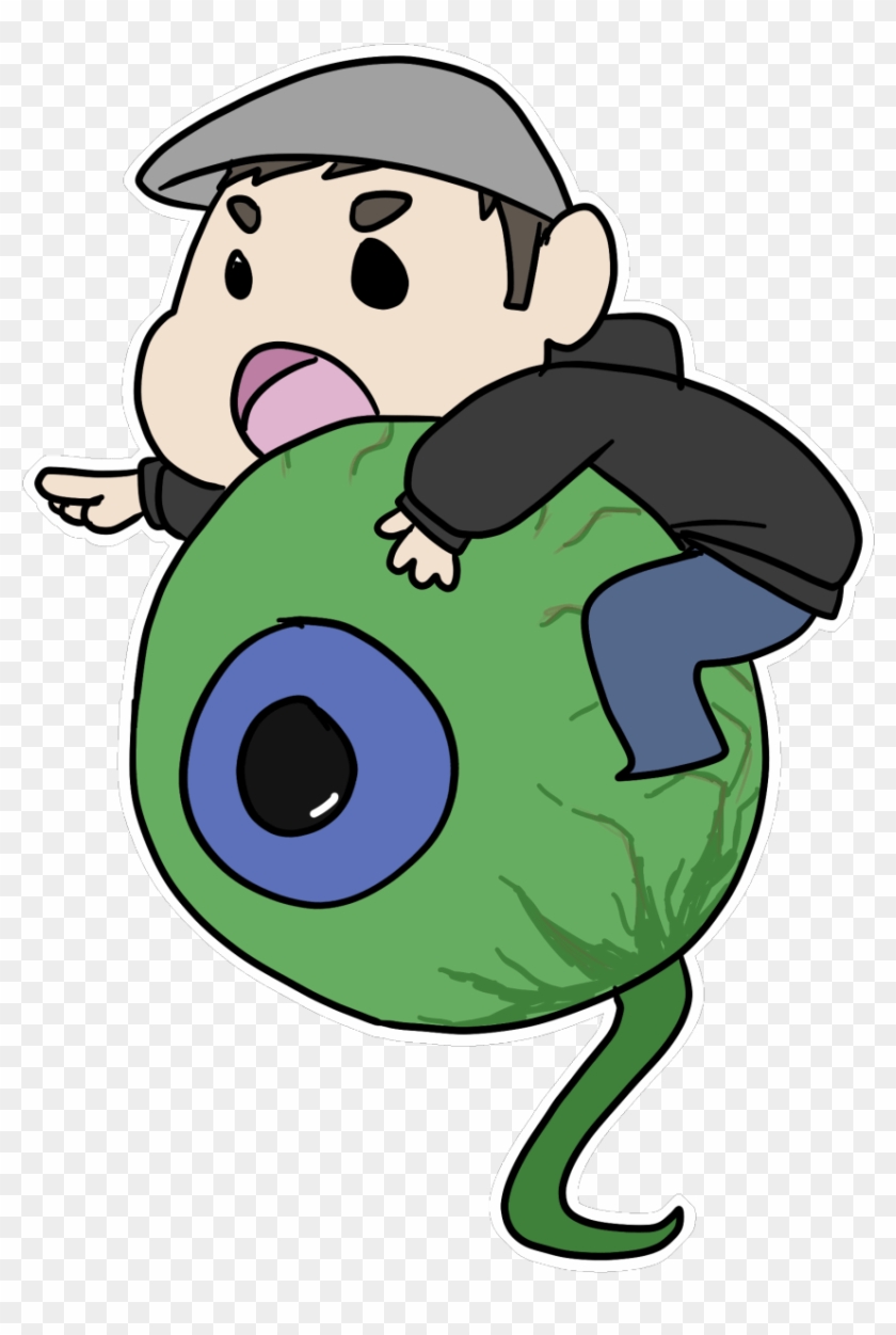 Septic Sam Jacksepticeye Eye - Septiceye Transparent Clipart #4486923