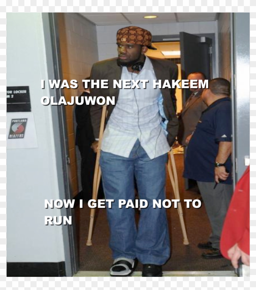 Was The Olajuwon Xt Hakeem Now I Get Paid Not To Run - Standing Clipart #4486957