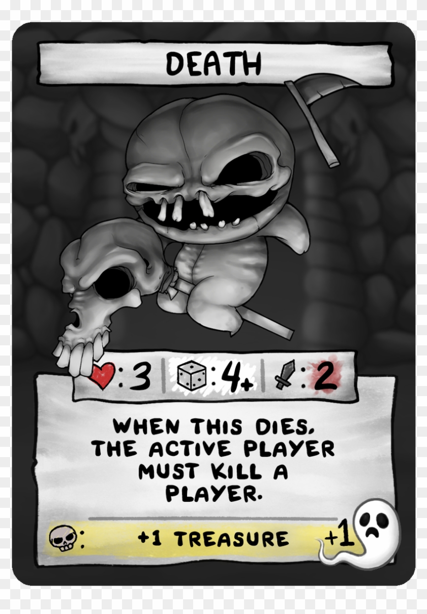 Edmund Mcmillen On Twitter - Binding Of Isaac Four Souls The Lamb Clipart #4487048