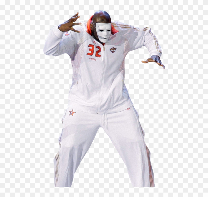 [ Img] - Shaq And Jabbawockeez Clipart