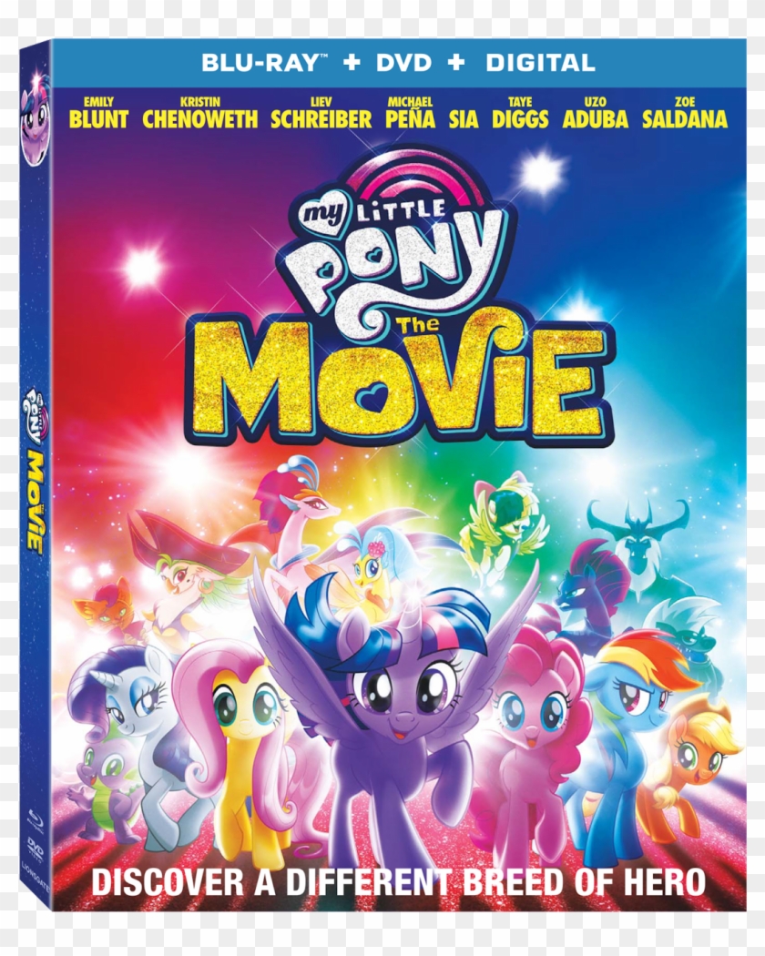 Lionsgate, Holiday Gift Guide, Holiday Gifts - My Little Pony The Movie Blu Ray Clipart #4487516